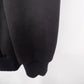 Romwe Men's Sinister Grunge Hoodie Black Poly Knit Streetwear Graphic Goth Sz M
