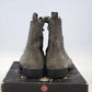 Ruff Hewn Granada Suede Ankle Boots Womens Size 9 Gray