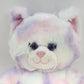 Build-A-Bear Pastel Swirl Kitty Cat Plush 15" Pink Purple Blue Stuffed Animal