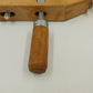 Set 2 Of 6" Maple Wood Hand Screw Clamps 3" Cap 3" Throat 1.2" Thick China 11 Lg