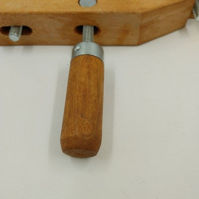 Set 2 Of 6" Maple Wood Hand Screw Clamps 3" Cap 3" Throat 1.2" Thick China 11 Lg