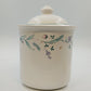 Pfaltzgraff April Medium Canister with Lid Stoneware Storage Jar 8.75"