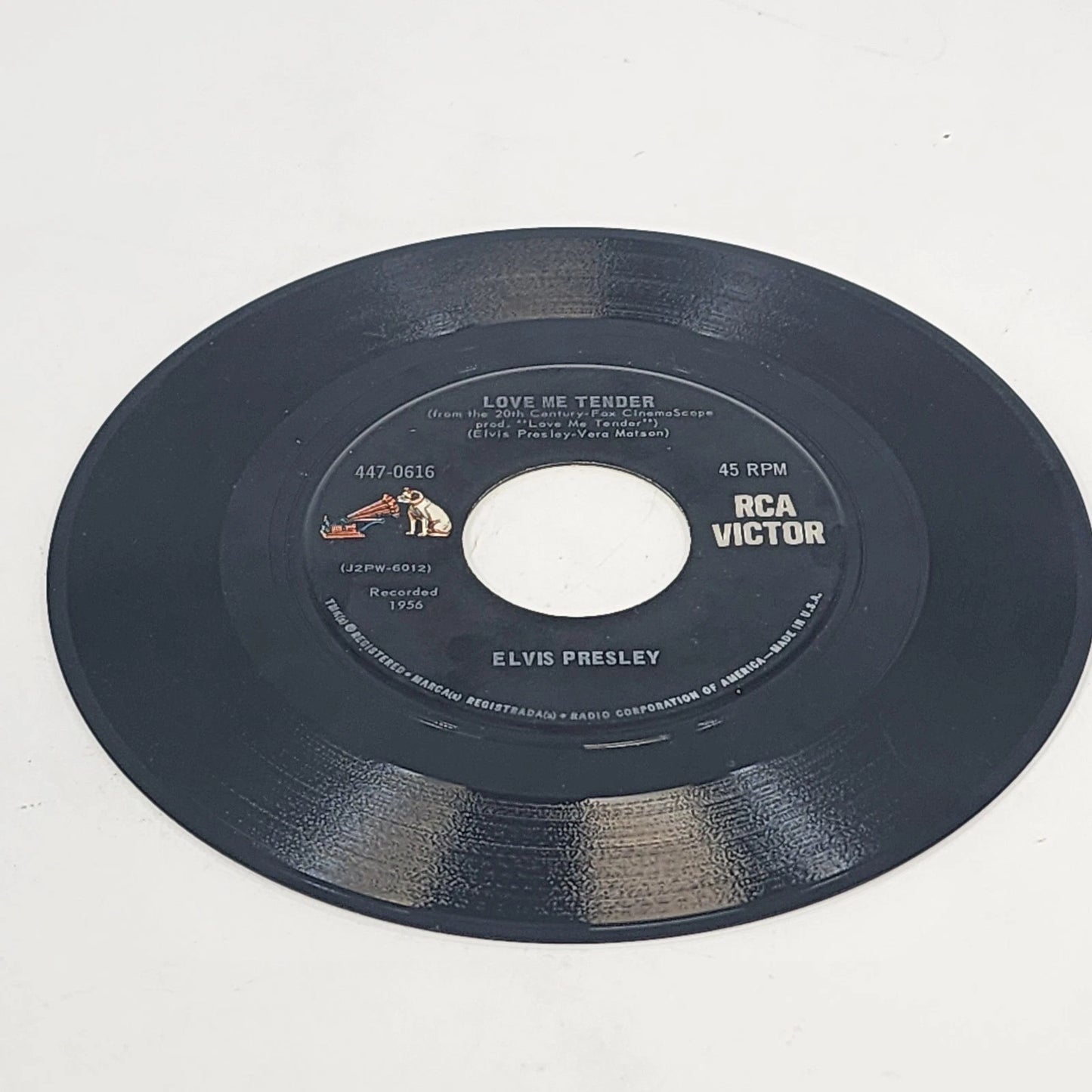 Elvis Presley Love Me Tender 45RPM 1956 RCA Victor