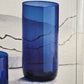 Libbey Fun-Damentals Cobalt Dynasty 16 Pc Glassware Set 81667B Boxed Sealed