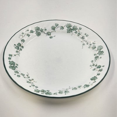 Corelle Callaway Green Ivy Dinner Plate Swirled Edge 10.25" USA