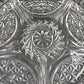 Anchor Hocking Stars & Bars Relish Platter 12"d EAPC 5 Part Divided Vintage