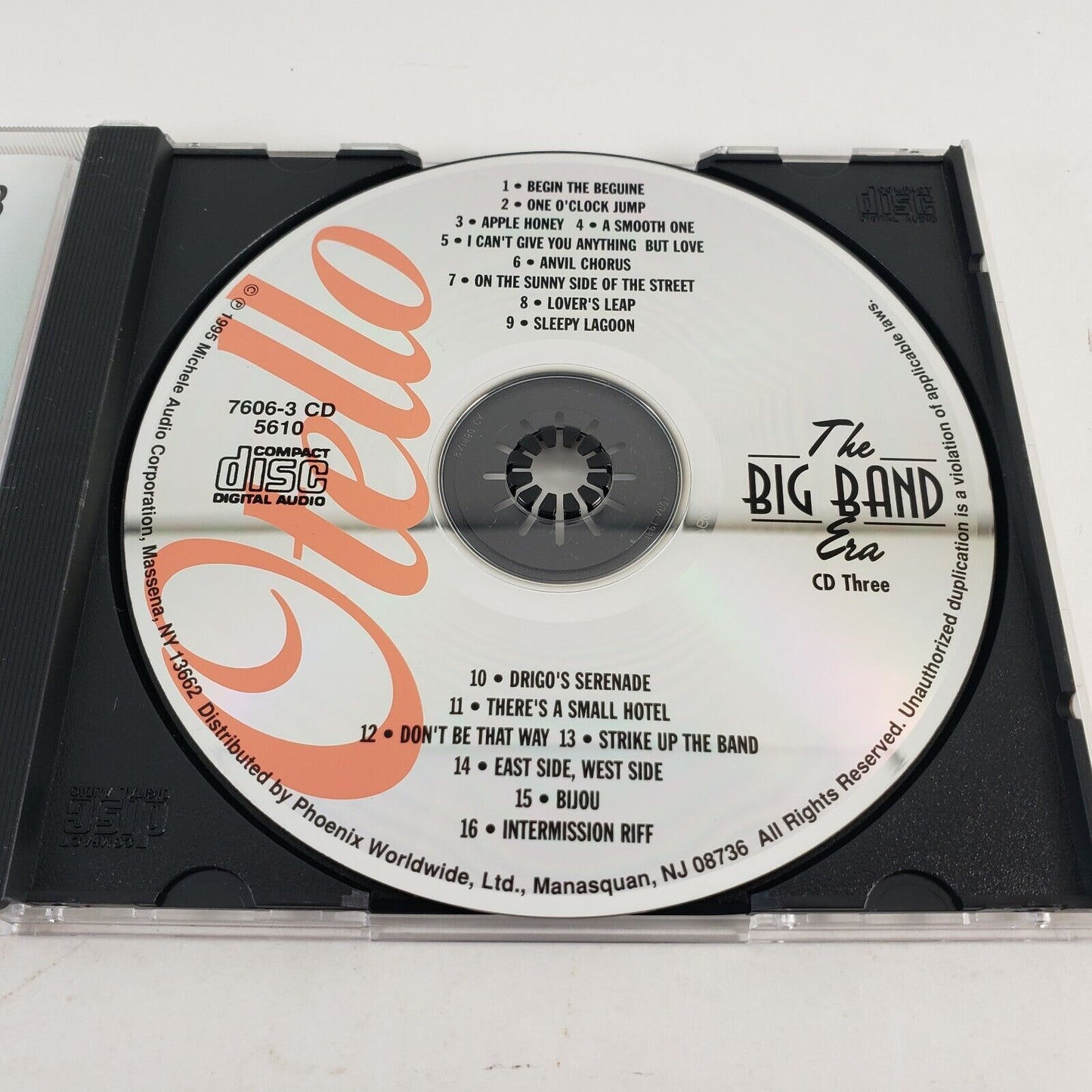 The Big Band Era 48 Classics 3CD Set Goodman Miller Ellington Basie Herman James