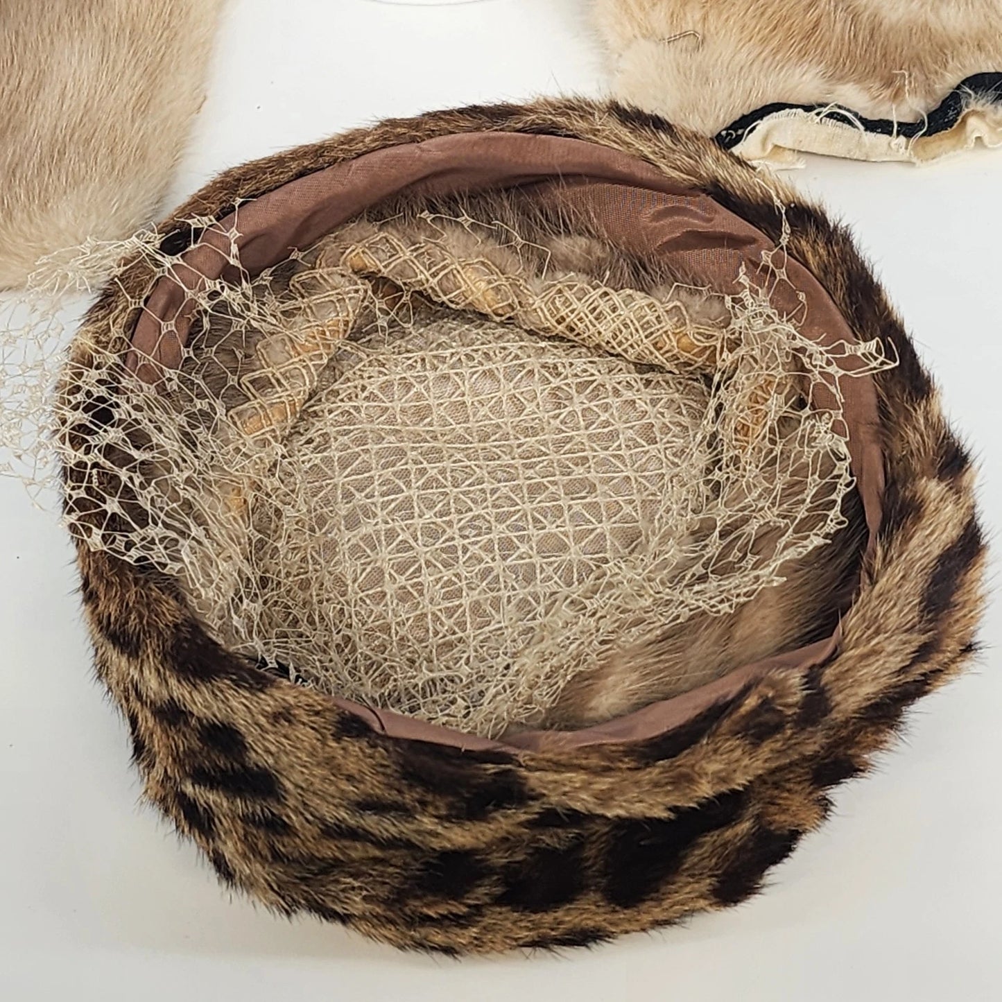 Vintage Real Fur Collar Trim Lot 3 Pc Mink Fox Craft Pieces