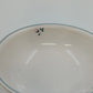 Pfaltzgraff April Vegetable Serving Bowl 6" Ceramic Stoneware Blue Trim Floral