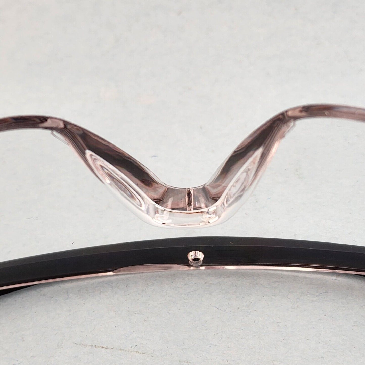 ERB Sting Ray Safety Glasses Half Frame Telescoping Temples UV Protection Z87.1+ (Black, Clear & Anti Fog)