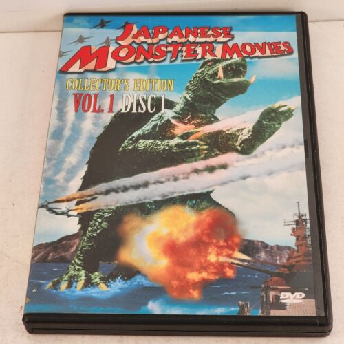 Japanese Monster Movies 2 DVD Set Collector's Edition Vol 1 Has Four Full Movies