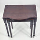 2 Traditional Mahogany Nesting Tables From Bombay Company 18.5" x 13" x 19" Tall