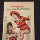 Barbasol Modern Shaving Creme Cowboy Girl Corral Deodorant 1948 Vintage Print Ad