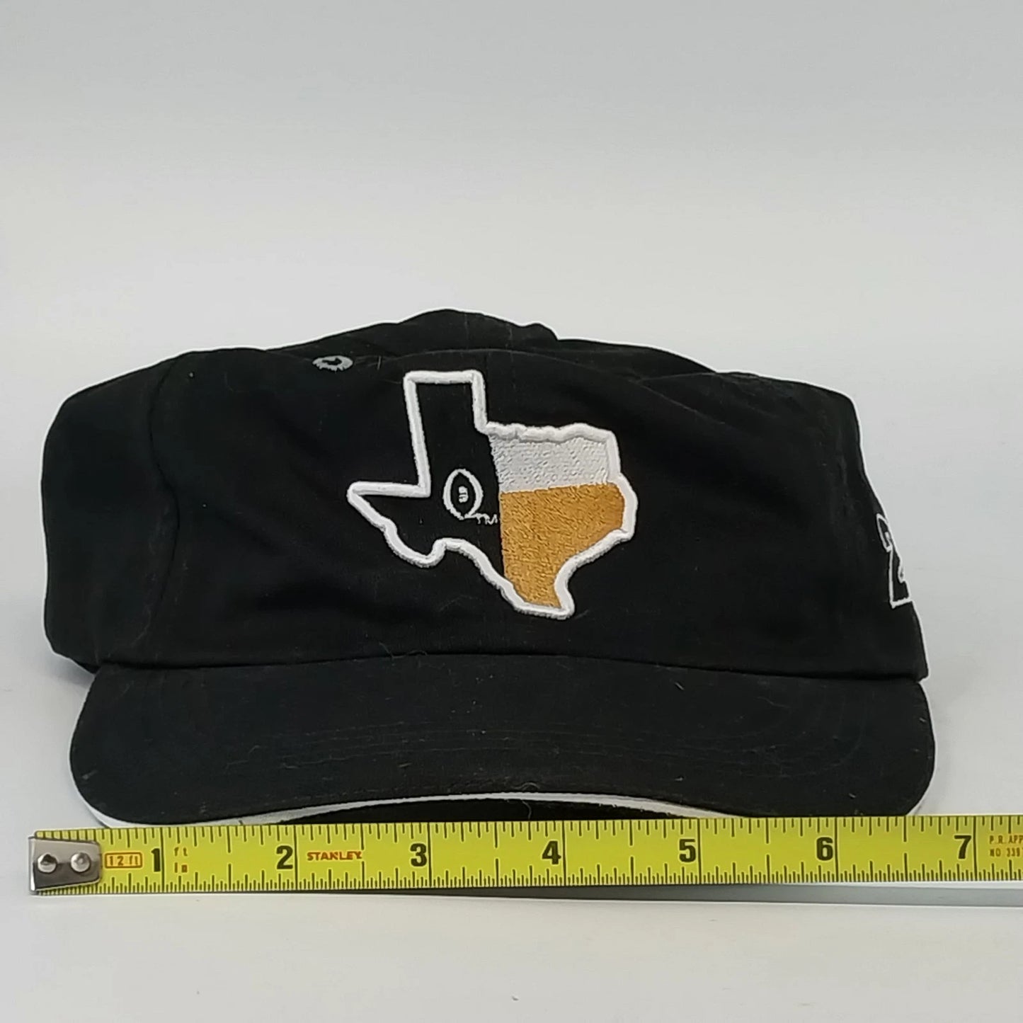 College Football Playoff 2015 Texas Hat Extra Yard Teachers Black Hook Loop Cap