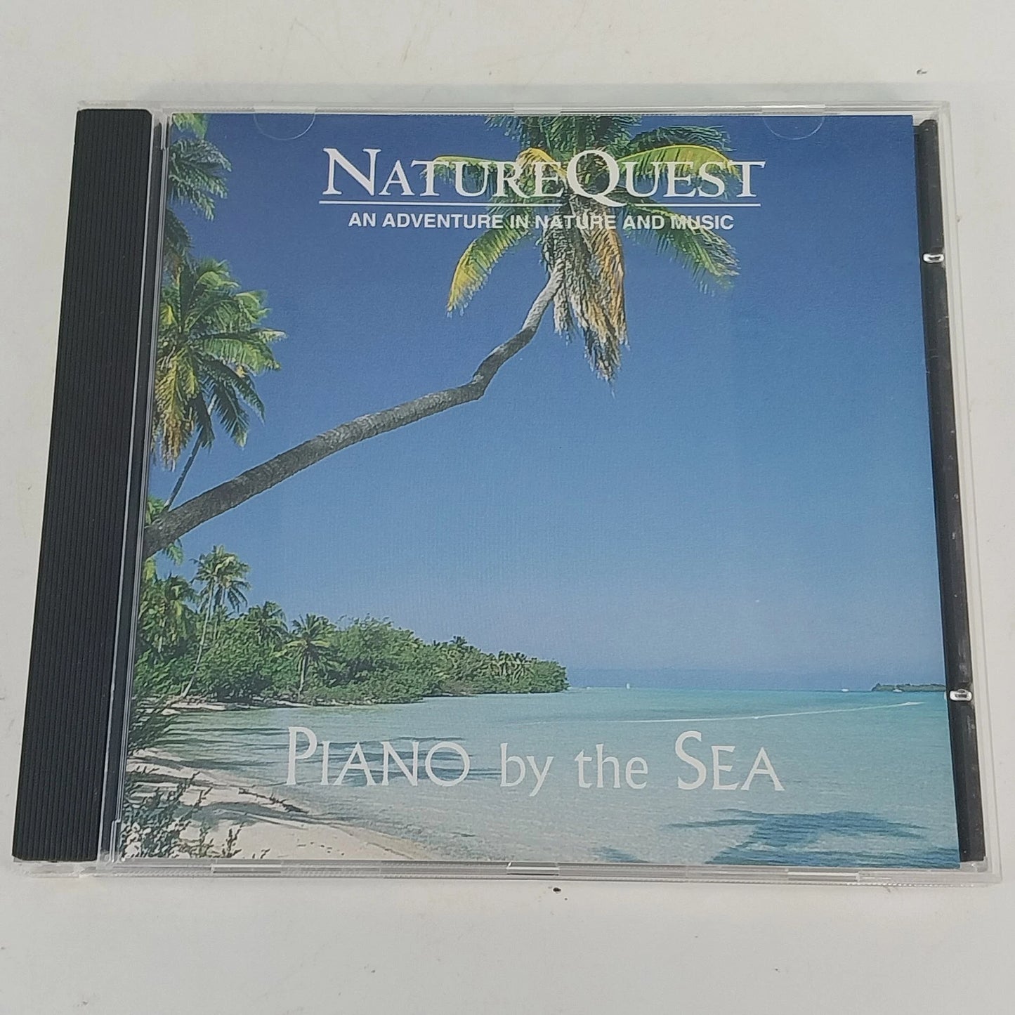 NatureQuest Woodland Piano & Piano By The Sea 2 CD Lot Relaxation Nature Sounds