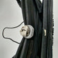 Gino Aldrovandi Black Sparkly Evening Purse with Rhinestones Shoulder Bag 10"x6"