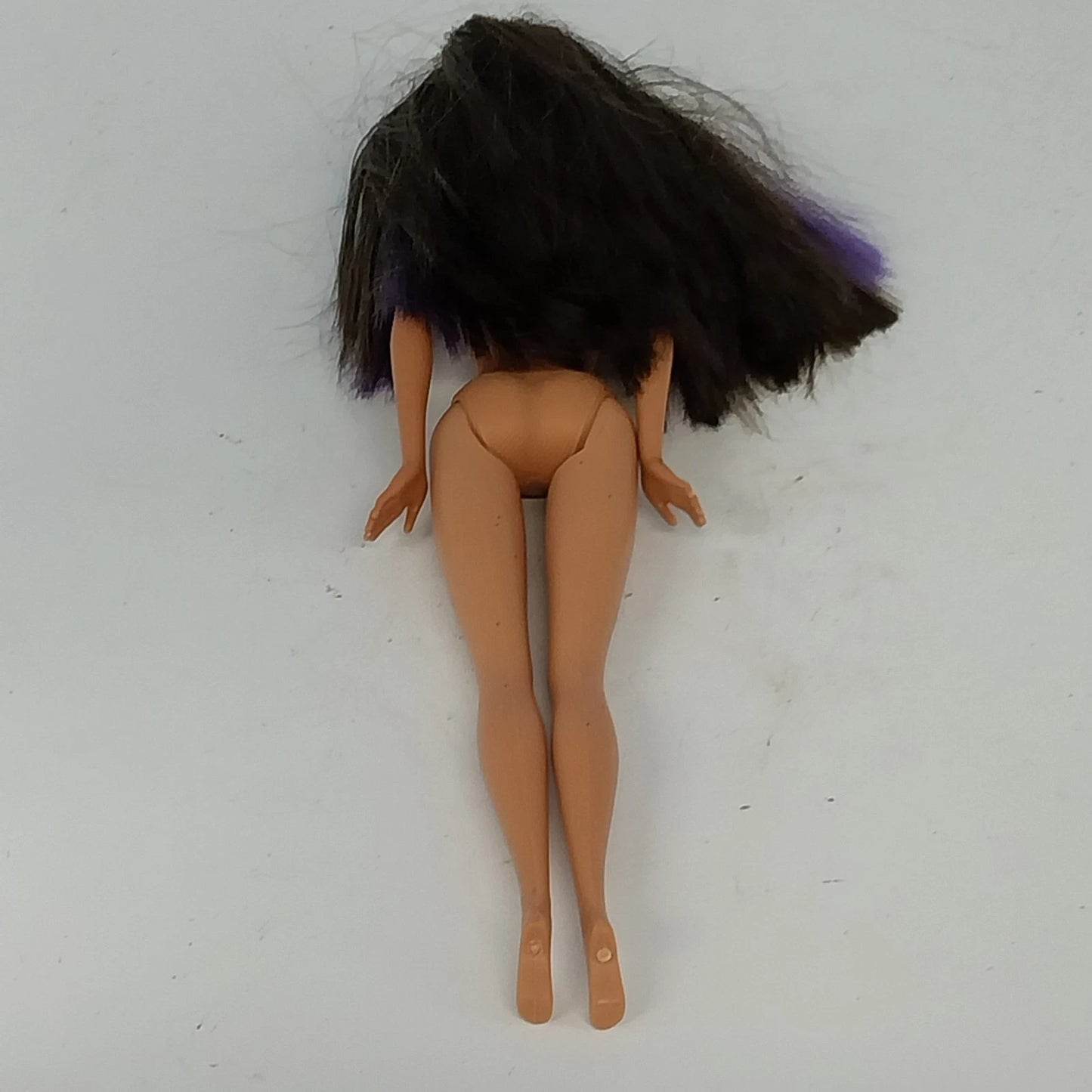 Mattel Barbie Ballerina Doll Brunette Purple Hair Bendy Knees Vintage