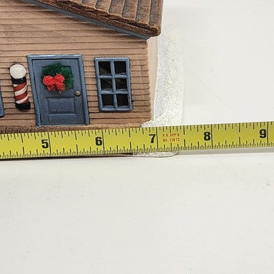 General Store Christmas Americana Village 7.5" Ceramic Homemade Lighted Vintage