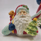 Christmas Santa Cookie Jar 12.5" Tall JC Penney Home Collectors Decor Edition