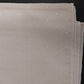 Set of 10 Soft Light Beige Dinner Table Napkins with Swiss Dotted Square 20"x20"