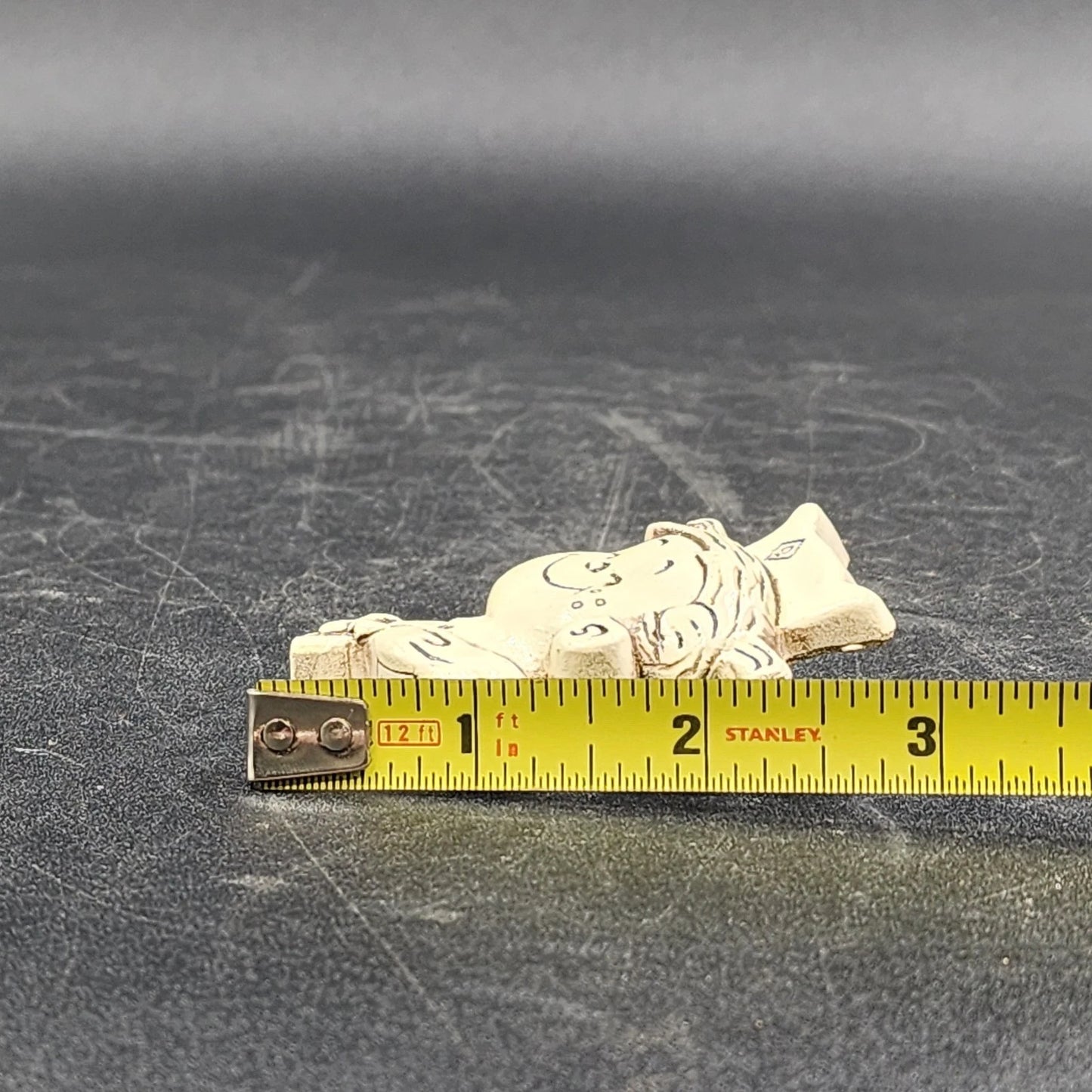 Scout Neckerchief Slide BSA Ceramic Dennis the Menace Boy Woggle 1960's