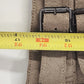 Anna Taupe Boots Slouch Faux Suede Knee High Women 8.5 Wedge Heel NWT Zip Buckle