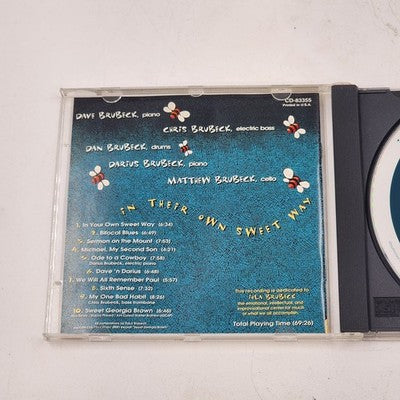 In Their Own Sweet Way by Dave Brubeck Audio CD 5" Telarc Jazz CD-83355 1997