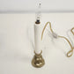 Kris Kringle Brass Candle Lights Pair Electric Window Candles Boxed Vintage