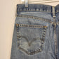 Levi’s 505 Men's Straight Fit Jeans 32x30 Medium Wash Distressed Blue Denim