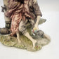 Giuseppe Armani 675T Love in Bloom Couple Kissing Figurine 12.5" No Base