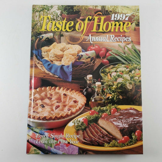 Taste of Home 1997 Annual Recipes Hardcover Julie Schnittka Reiman Publications