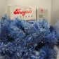 3 Pk Vintage Christmas Tinsel Garland Blue Silver Gold 18' NOS Made USA Shiney
