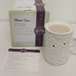 Scentsy Flower Vine Deluxe Electric Wax Warmer White Floral 1100-26978 Box China