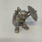 Rawcliffe P Davis Pewter Clown Under Umbrella Circus Figurine 2.25" 1979