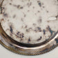Pierced Gadroon Rim Serving Tray Wm A Rogers Silver Plate 15” Round No 172