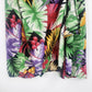 California Krush Tropical Wrap Skirt Women's Medium Rayon Floral 90s Vtg Mexico