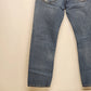 Levi's 505 Mens 32x30 Heavy Wash Distressed Straight Leg Jeans