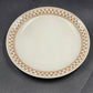 Adams Sharon Real English Ironstone Dinner Salad Saucer Plate White w Shamrock