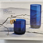 Libbey Fun-Damentals Cobalt Dynasty 16 Pc Glassware Set 81667B Boxed Sealed