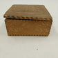 Pressed Wood Cigarette Candy Box 4" Hinged WIZARD Pyrography LF Grammes & Son PA