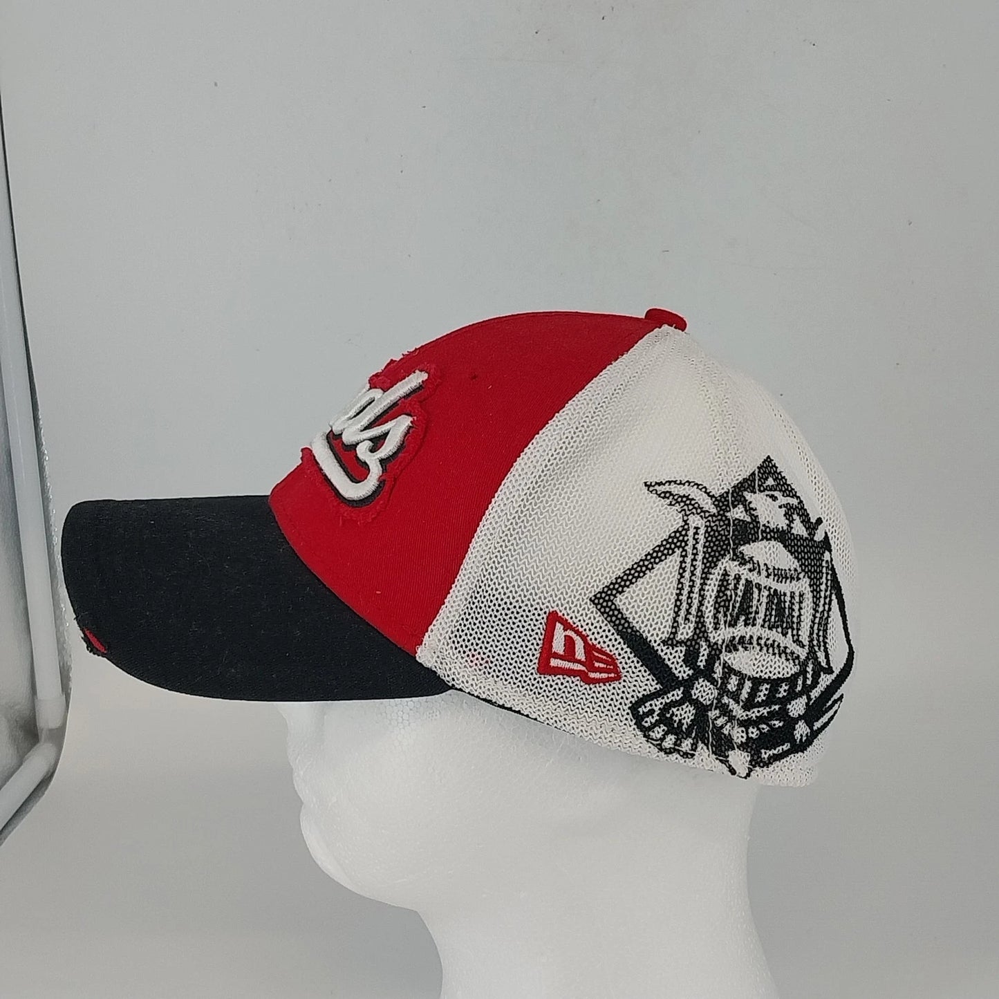 Cincinnati Reds New Era Trucker Hat Red White Mesh MLB Cap