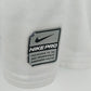 Nike Pro OSU Buckeyes Compression Shirt White Men's M Mock Neck Long Sleeve
