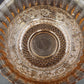 Indiana Glass Tiara Sandwich Pink Pressed Glass Bowl 7" Fluted Scalloped Vintage