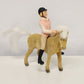 Melissa & Doug Pasture Pals 8 Horse Breeds and Case with a Plastic Jockey Person