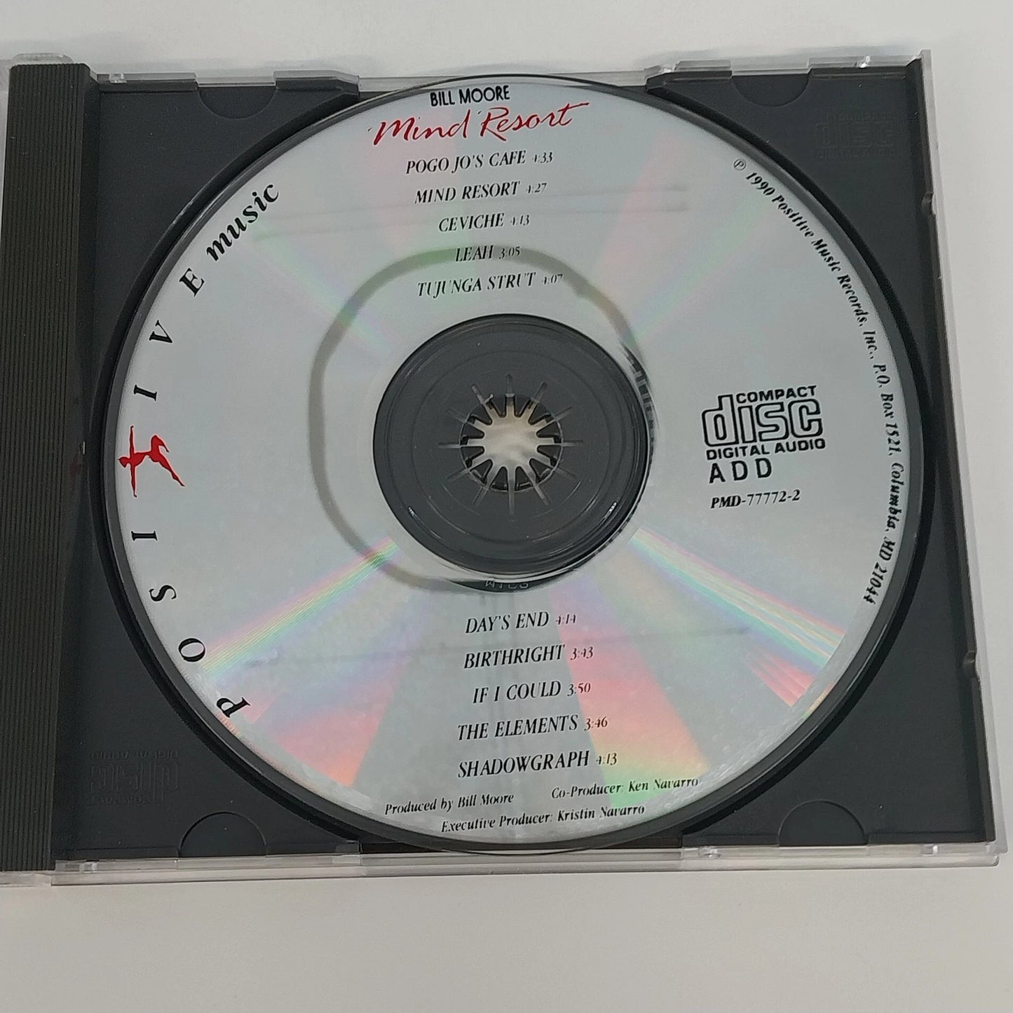 Bill Moore Mind Resort CD Positive Music Smooth Jazz Contemporary Instrumental