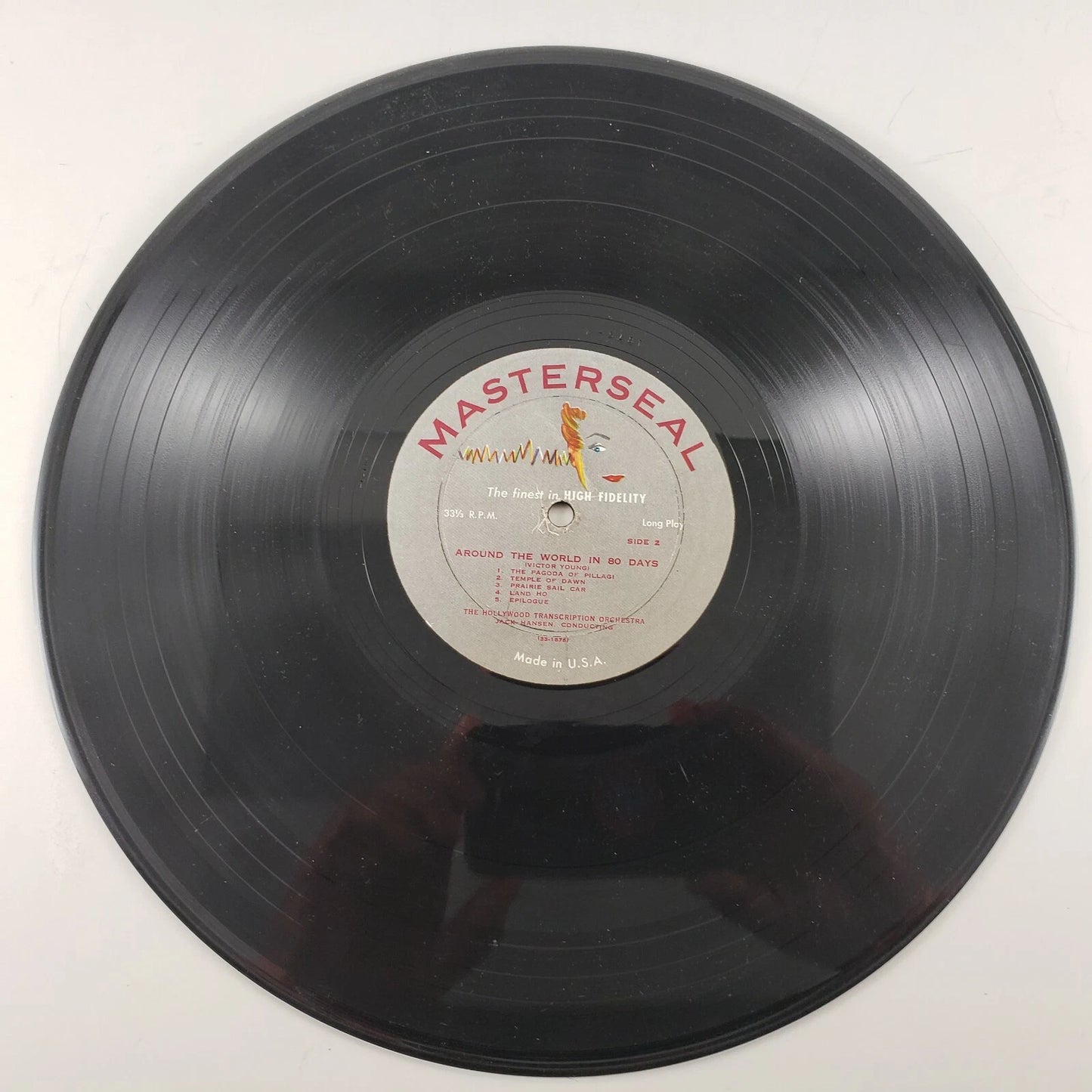 Around The World In 80 Days Soundtrack LP Victor Young 1957 Masterseal HiFi Viny