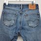 Levi’s 505 Men's 32x30 Straight Leg Jeans Blue Denim Regular Fit Distressed Vtg