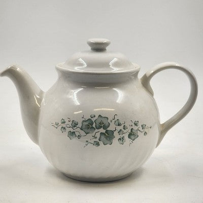 Corelle Coodinates Callaway Ivy Stoneware Teapot w/ Lid 5-Cup Corning Ware