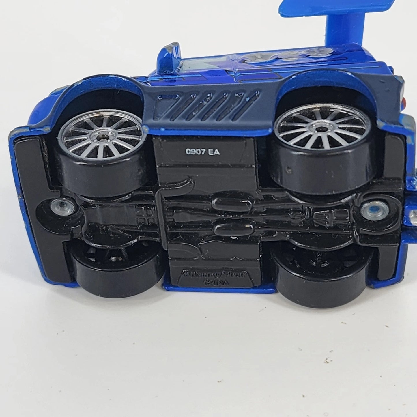 Disney Pixar Cars DJ Blue Hip Hop Supercharged Diecast 1:55 Scale Toy Car Mattel