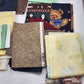 Lot of Miscellaneous Fabric Pieces for Quilting & Crafts Unstuffed Pillow & Felt